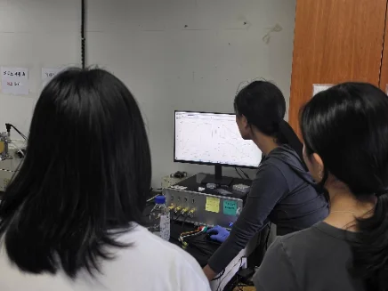 Reading results with the graduate students
