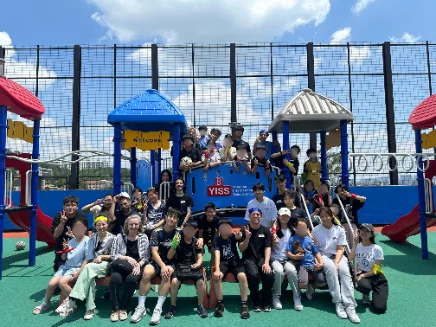 Group photo after sports day